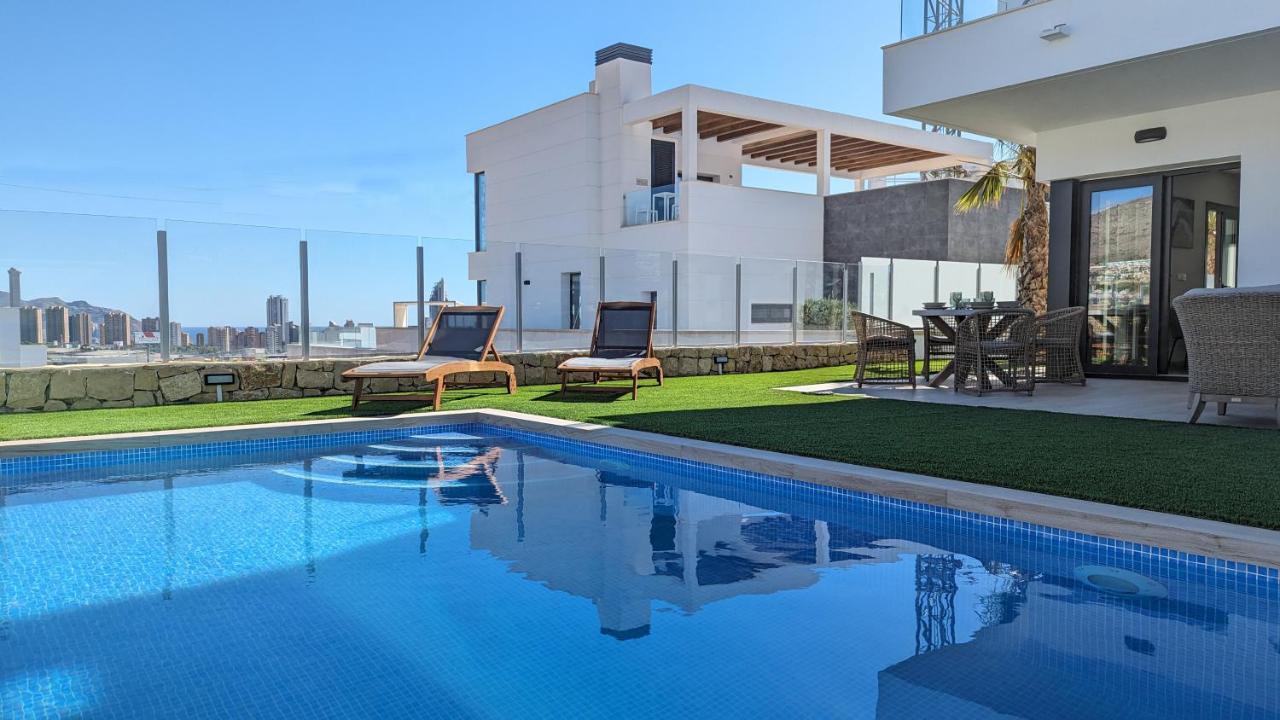 Panoramic Pool & Mountains House Leilighet Finestrat Eksteriør bilde
