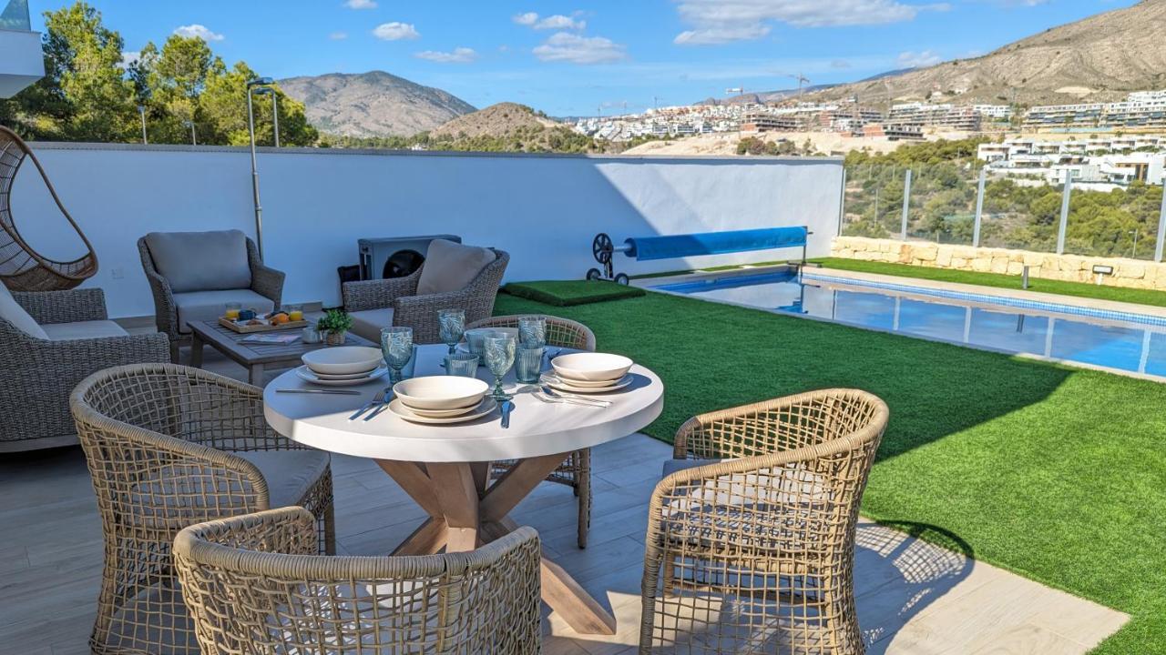 Panoramic Pool & Mountains House Leilighet Finestrat Eksteriør bilde